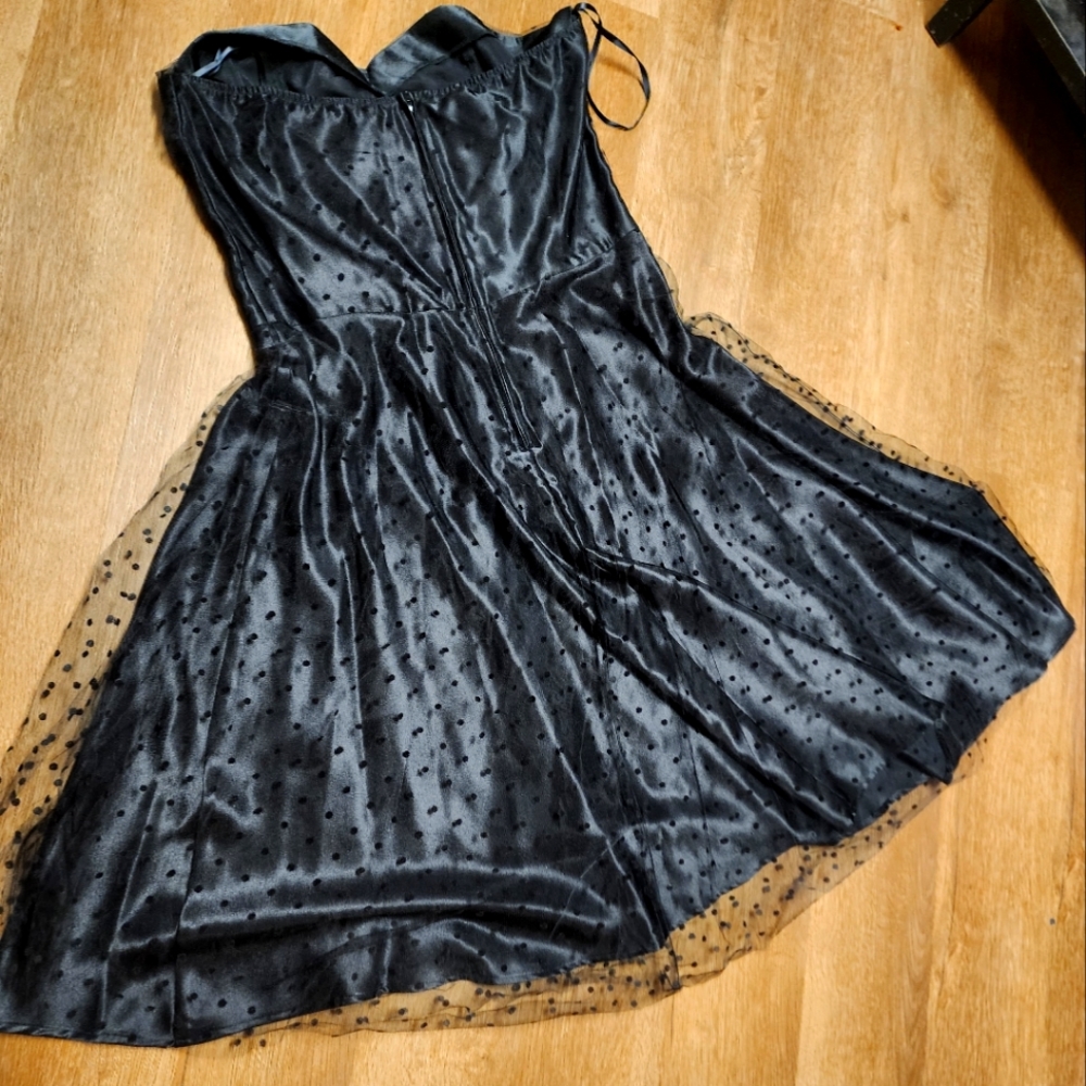 Black cocktail holiday dress